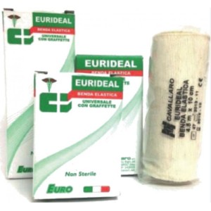 Benda elastica curideal universale con graffette non sterilecm 10x4,5