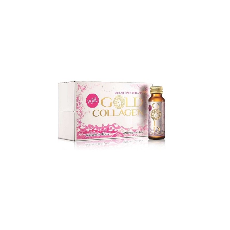 Gold collagen pure 10 flaconi 50 ml