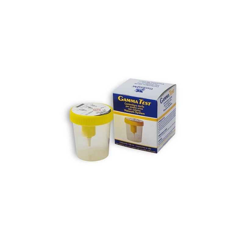 Contenitore sterile per urina sottovuoto 120 ml