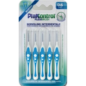Plakkontrol scovolino interdentale flexi brush06 blister 5 pezzi