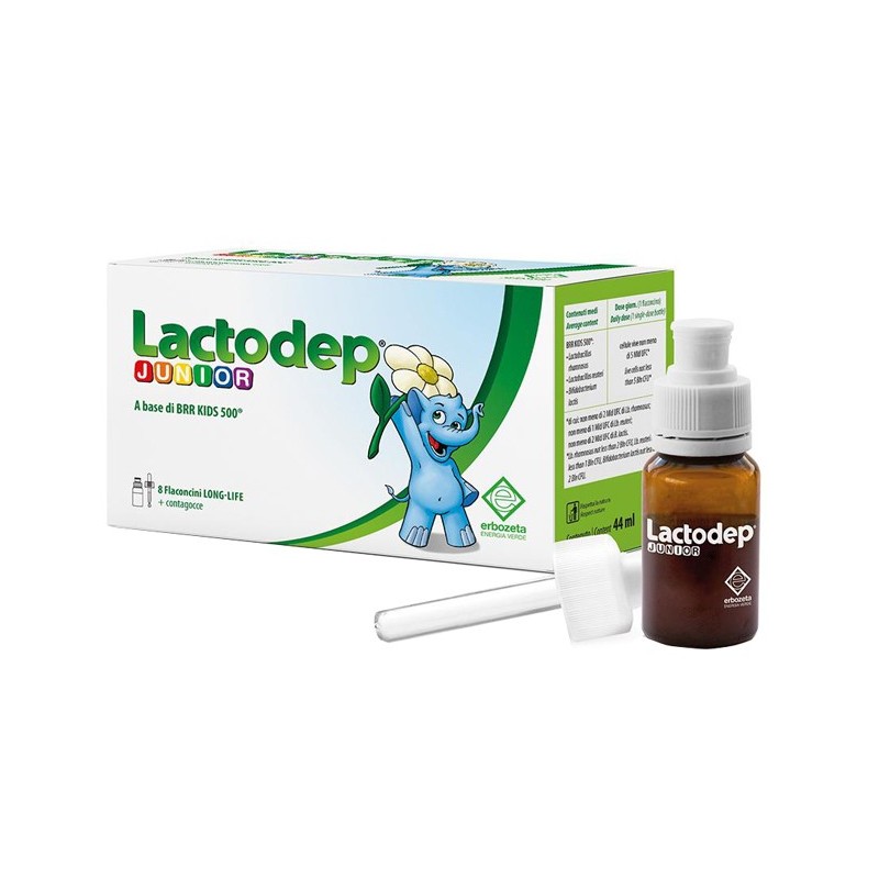 Lactodep junior 8 flaconcini x 5,5 ml