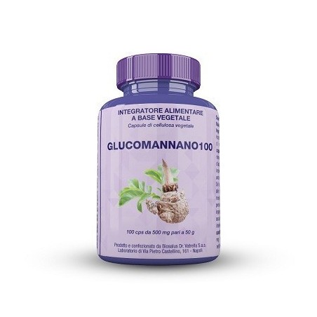 Glucomannano100 100 capsule 50 grammi Glucomannano100 100 capsule 50 grammi