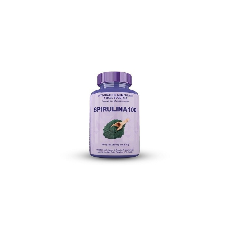 Spirulina100 100 capsule 35 grammi Spirulina100 100 capsule 35 grammi