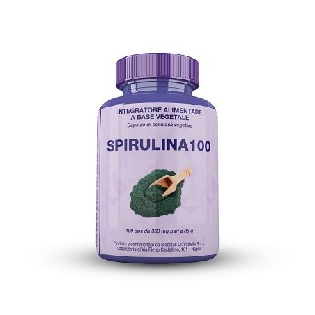 Spirulina100 100 capsule 35 grammi Spirulina100 100 capsule 35 grammi