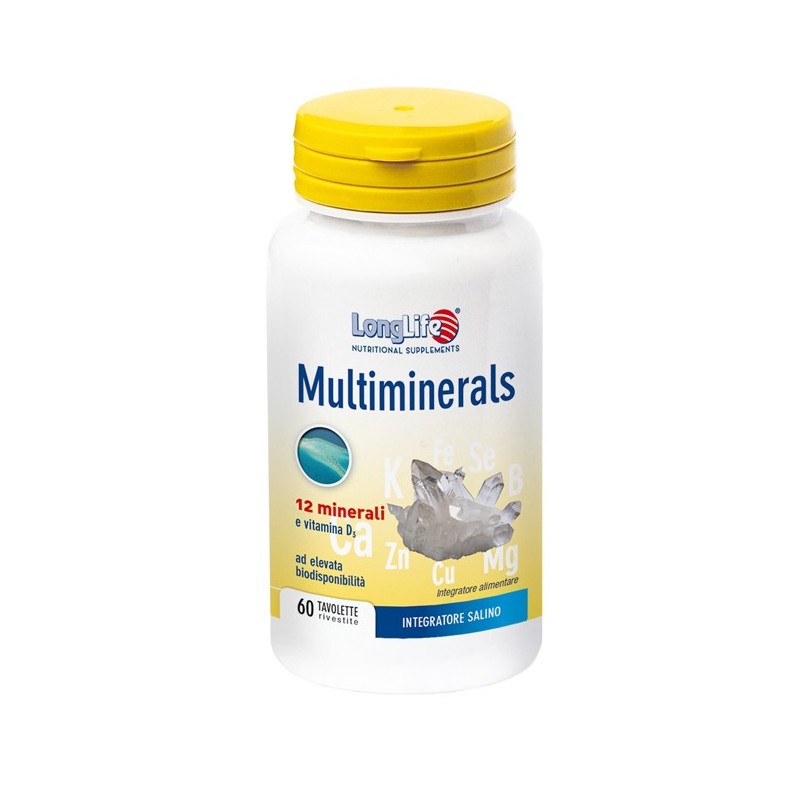 Longlife multiminerals 60 tavolette