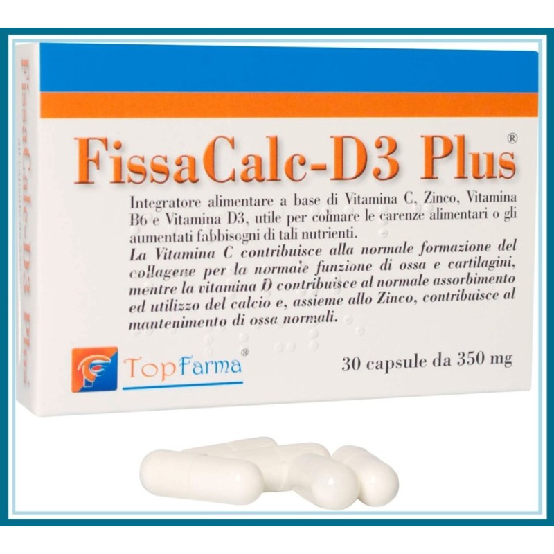 Fissacalc-d3 plus 30 capsule 350 mg
