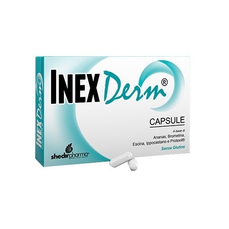 Inexderm 30 capsule blister astuccio 15,75 g