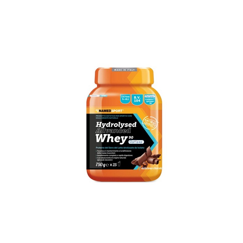 Hydrolysed advanced whey delicious chocolate barattolo polvere orale 750 g