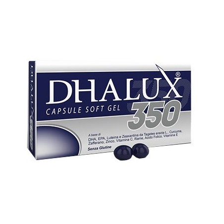 Dhalux 350 blister 30 capsule molli astuccio 29,4 g