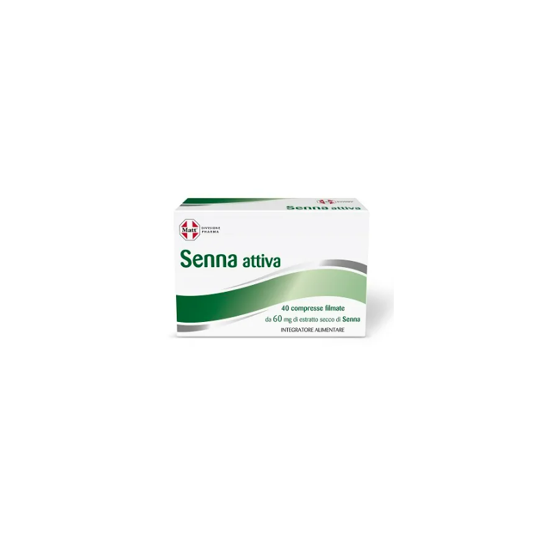 Matt divisione pharma senna attiva 40 compresse Matt divisione pharma senna attiva 40 compresse