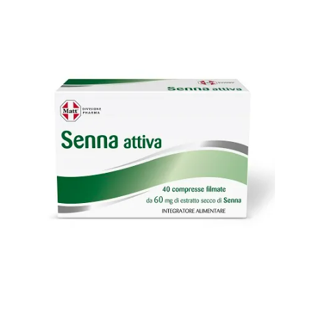 Matt divisione pharma senna attiva 40 compresse Matt divisione pharma senna attiva 40 compresse