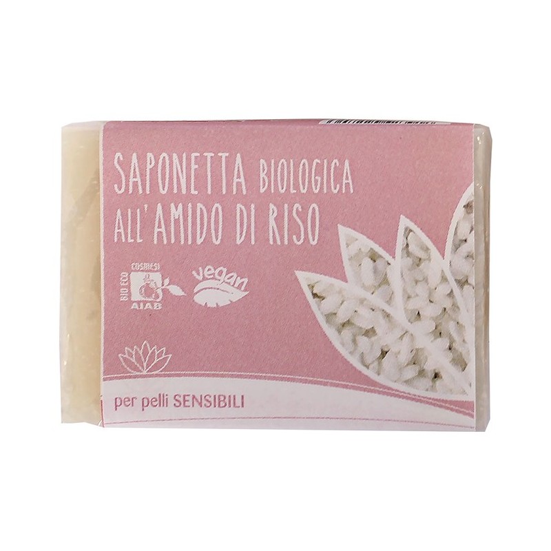 Saponetta amido di riso bio