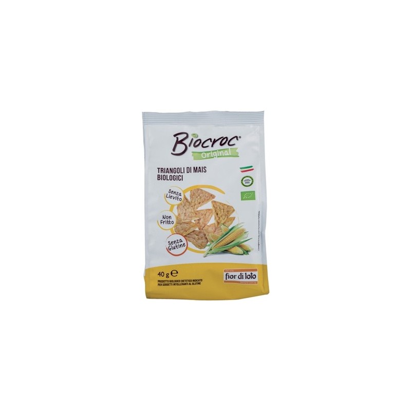 Biocroc triangoli di mais bio 40 g