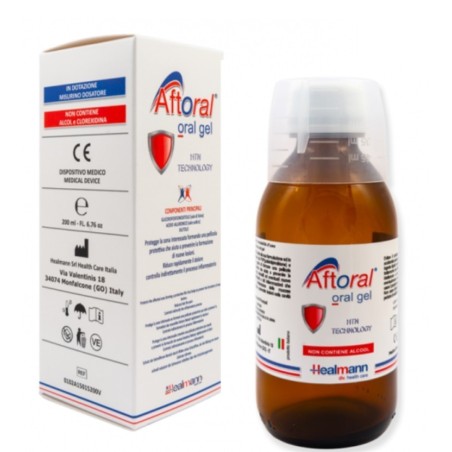 Aftoral oral gel collutorio 200 ml Aftoral oral gel collutorio 200 ml