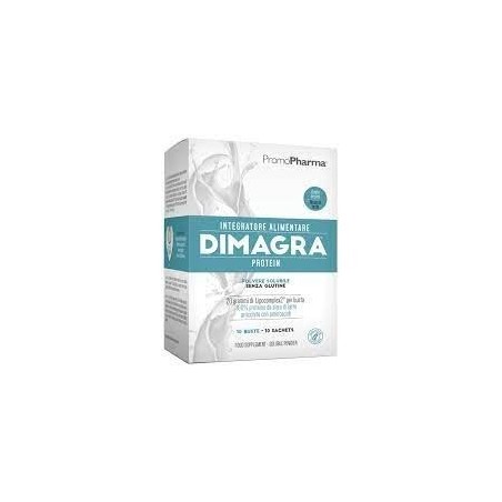 Dimagra protein polvere solubile gusto vaniglia 10 bustine Dimagra protein polvere solubile gusto vaniglia 10 bustine