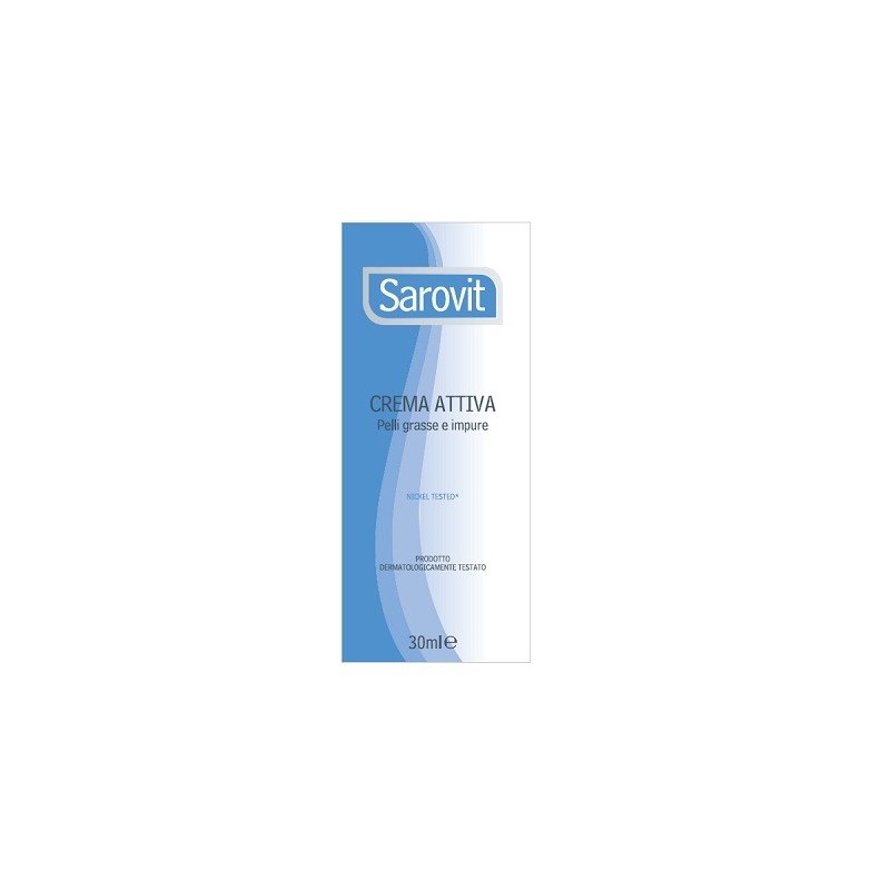 Sarovit crema pelli grasse/impure 30 ml