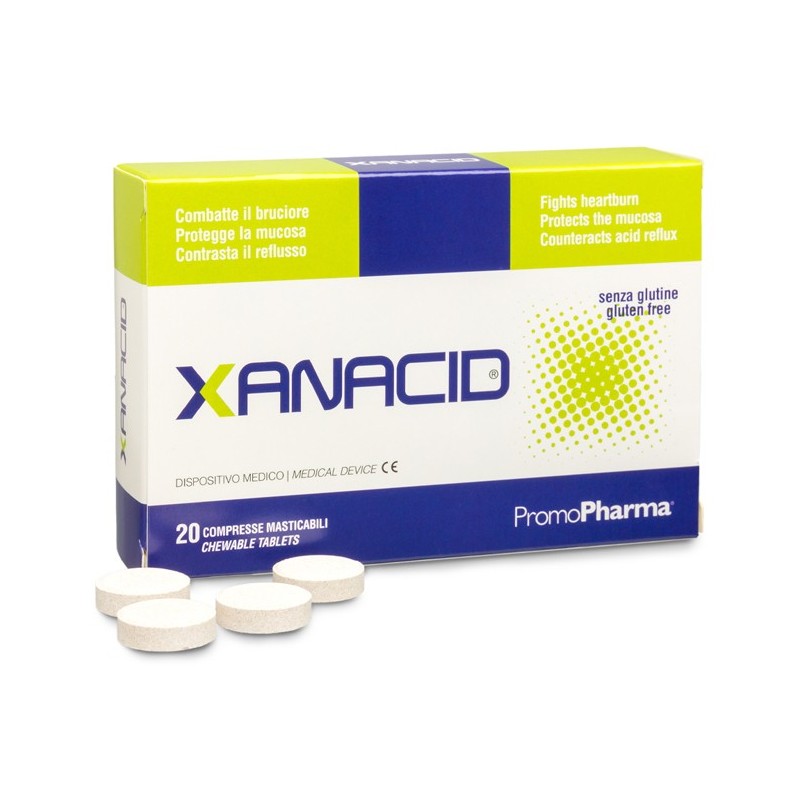Xanacid 20 compresse masticabili