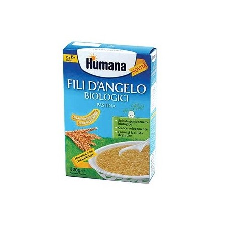 Humana fili d'angelo pastina biologica 320 g