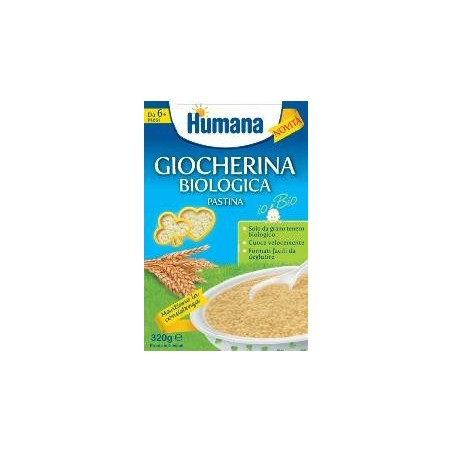 Humana giocherina pastina biologica 320 g