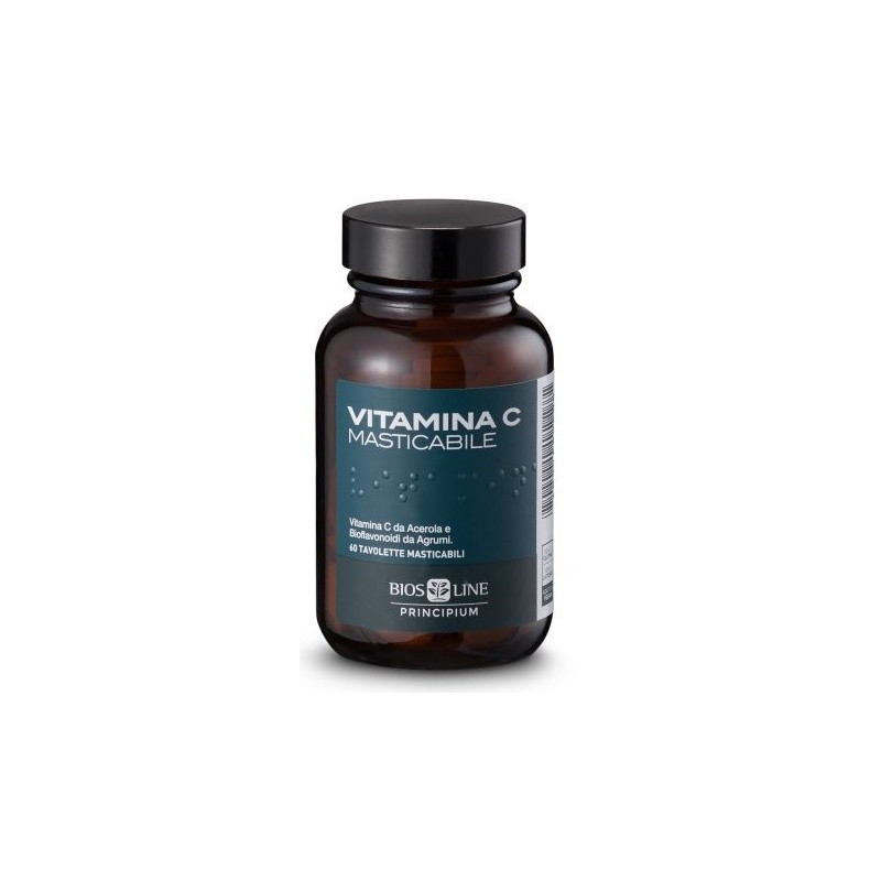 Principium vitamina c naturale 60 compresse masticabili 72 g Principium vitamina c naturale 60 compresse masticabili 72 g