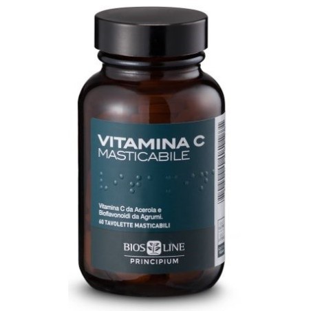 Principium vitamina c naturale 60 compresse masticabili 72 g Principium vitamina c naturale 60 compresse masticabili 72 g