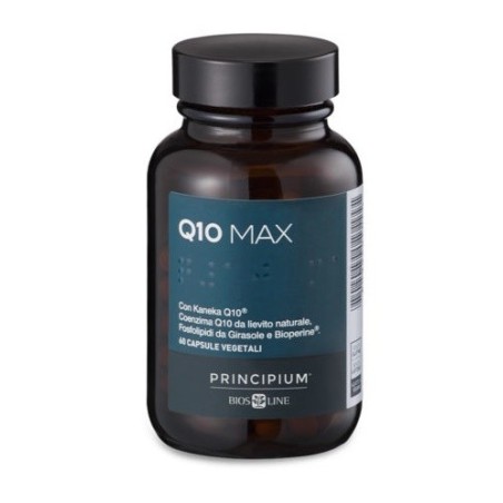 Principium q10 max 200mg 60 capsule vegetali Principium q10 max 200mg 60 capsule vegetali