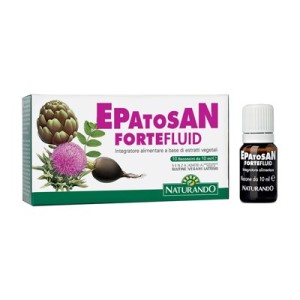Epatosan forte fluid 10 flaconcini da 10 ml