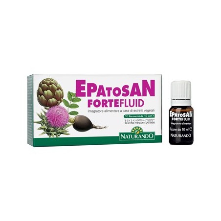 Epatosan forte fluid 10 flaconcini da 10 ml