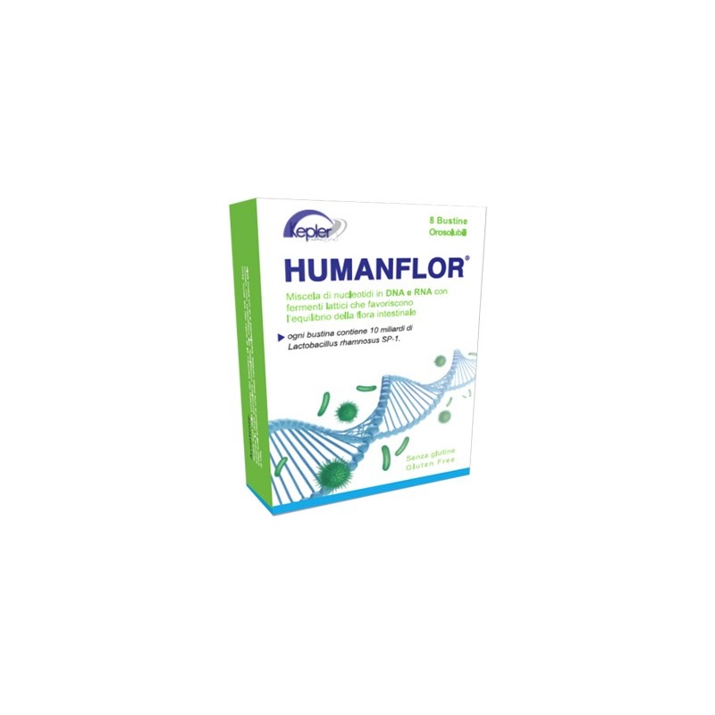 Humanflor 8 bustine 12 g Humanflor 8 bustine 12 g