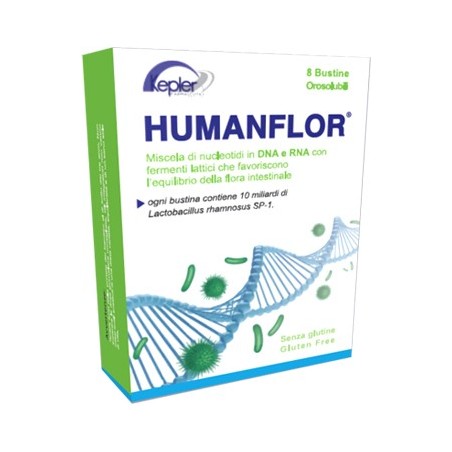 Humanflor 8 bustine 12 g Humanflor 8 bustine 12 g