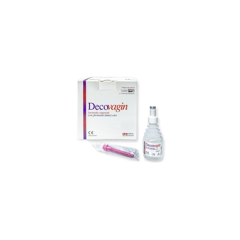 Decovagin 5 flaconi da 100 ml + 5 cannule monouso