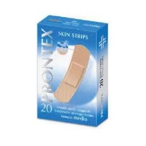 Cerotto prontex skin strips formato medio astuccio 20 pezzi