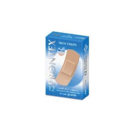 Cerotto prontex skin strips formato grande astuccio 12 pezzi