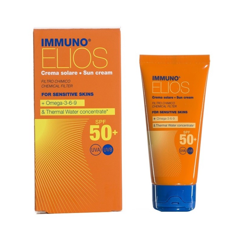 Immuno elios crema solare spf 50+ pelli sensibili