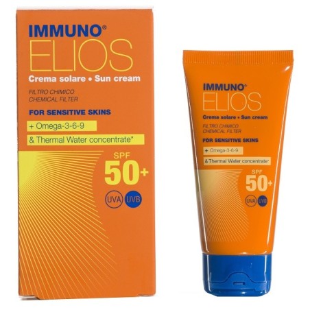 Immuno elios crema solare spf 50+ pelli sensibili