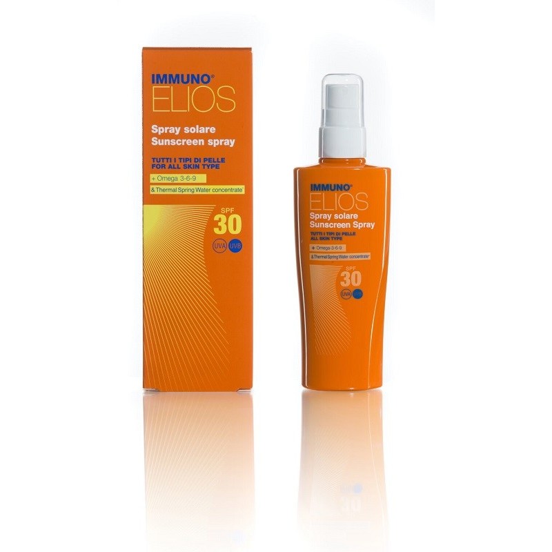 Immuno elios spray solare spf 30 tocco secco