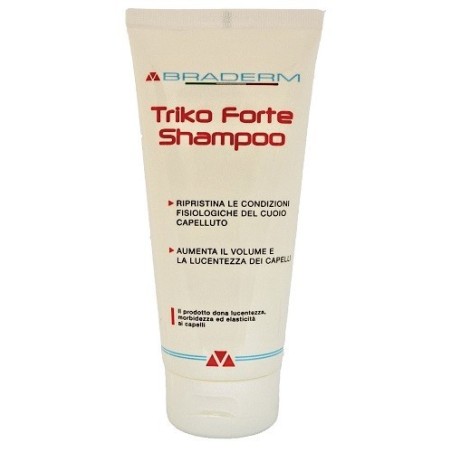 Triko forte shampoo 200 ml braderm