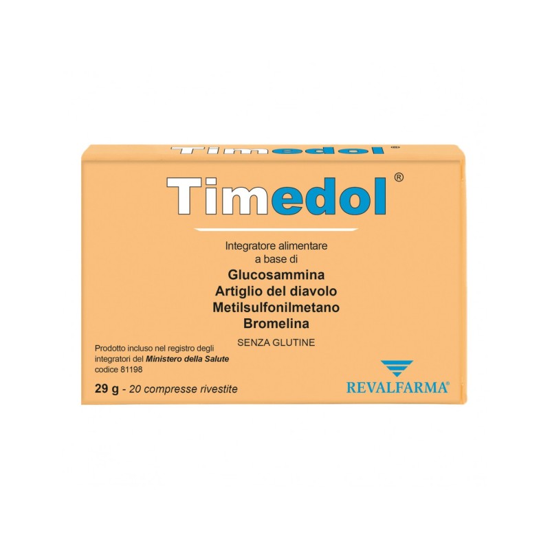 Timedol 20 compresse rivestite estite