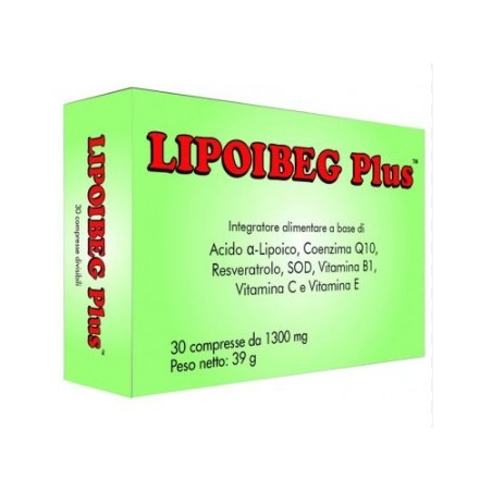 Lipoibeg plus 30 compresse da 1300 mg Lipoibeg plus 30 compresse da 1300 mg