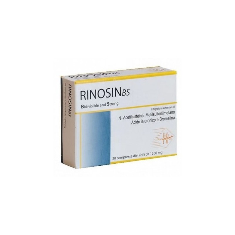 Rinosinbs 20 compresse da 1.2 g