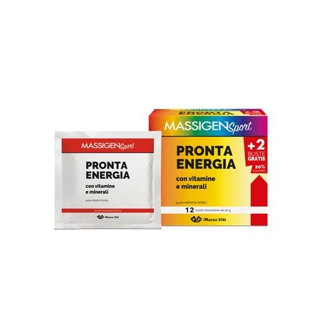 Massigen sport pronta energia 12 bustine