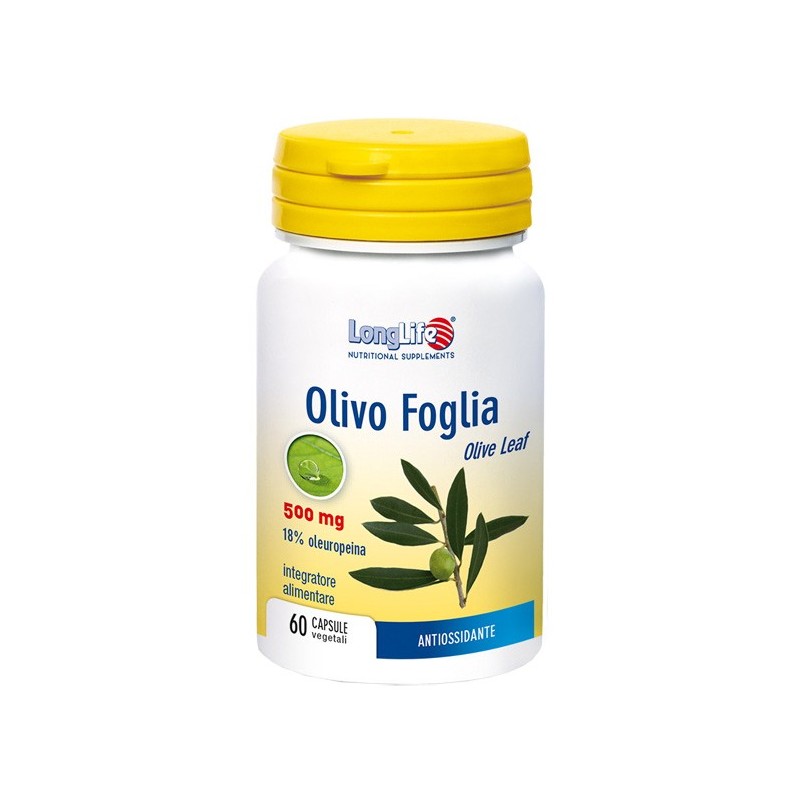 Longlife olivo foglia 60 capsule