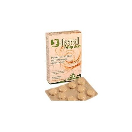 Digersol stop-acid 20 compresse masticabili