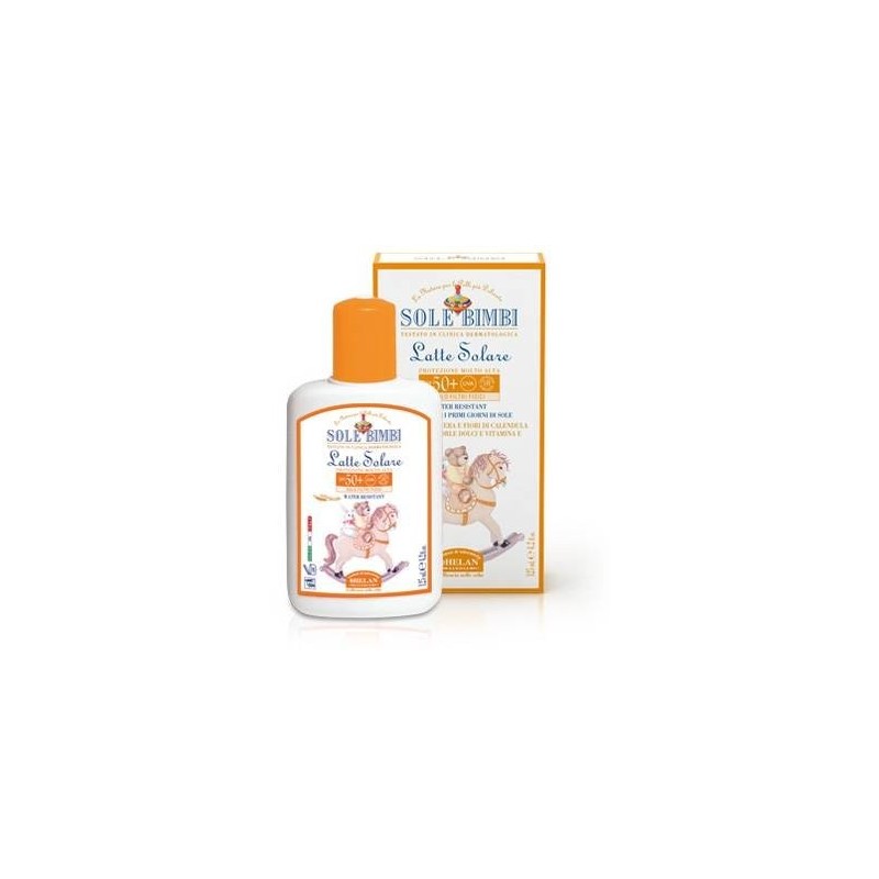 Sole bimbi latte solare spf50+ 125 ml