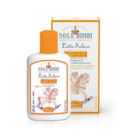 Sole bimbi latte solare spf50+ 125 ml