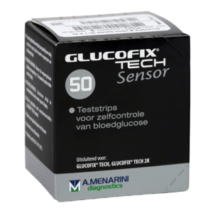 Strisce misurazione glicemia glucofix tech sensor 50 pezzi