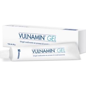 Vulnamin medicazione interattiva in gel a base di aminoacidicostitutivi del collagene e sodio jaluronato tubo 50 g