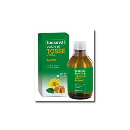 Tusseval sciroppo tosse bambini 200 ml