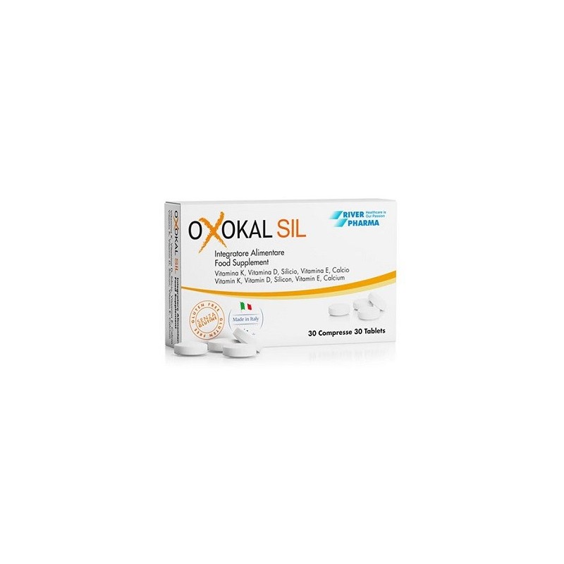 Oxokal sil 30 compresse astuccio 21 g