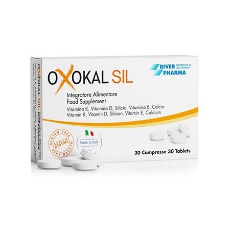 Oxokal sil 30 compresse astuccio 21 g